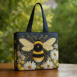 Sac Artisanal - Abeille avec Marguerites et Étoiles