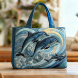Sac Tote Artisan - Dauphin Océan