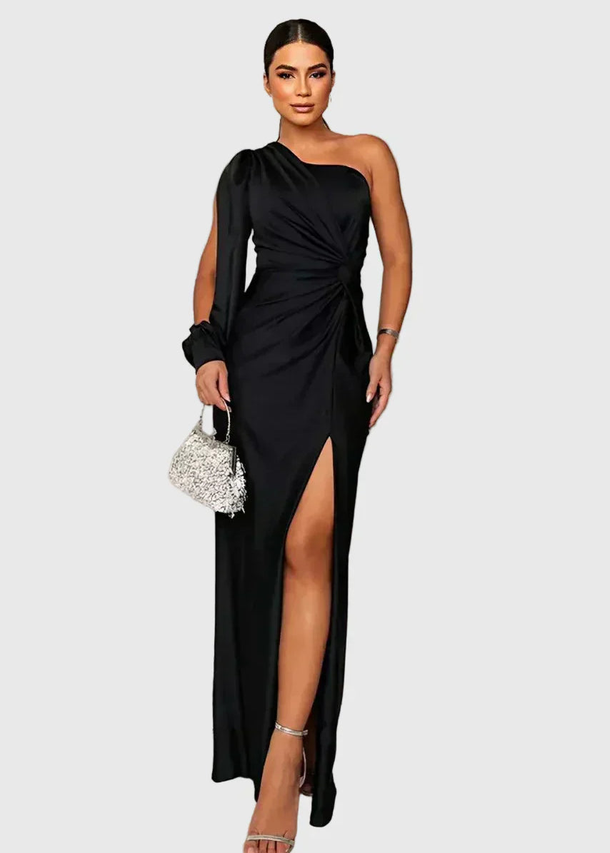 Melyssa | Robe de Soirée Maxi Élégante et Flottante