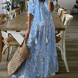 Michaela - Robe Boho avec Couverture du Ventre